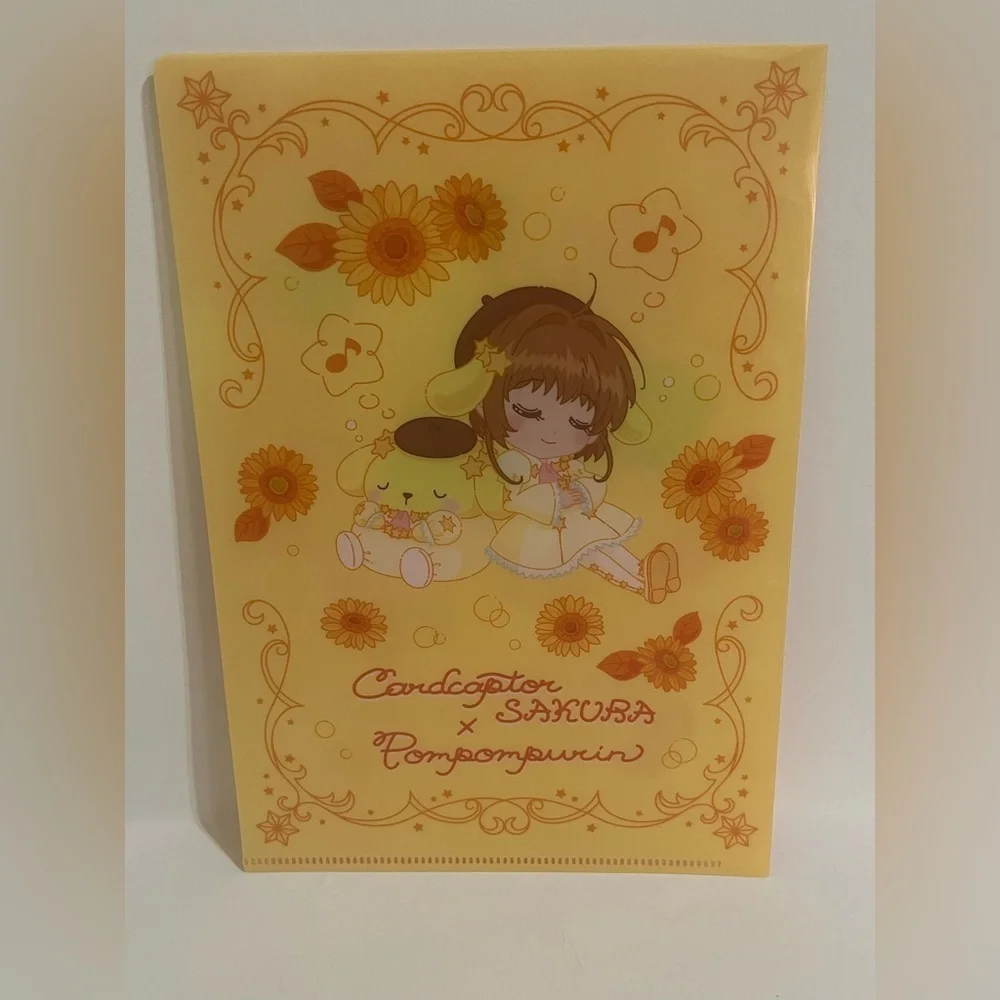 2023 Cardcaptor Sakura Pochacco and PomPompurin Single Pocket Folder Size A5